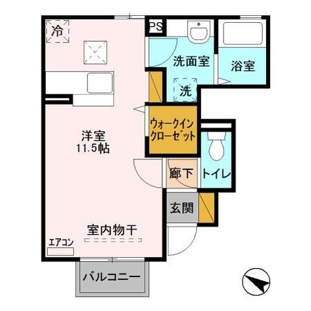 ヴァルール吾妻の物件間取画像